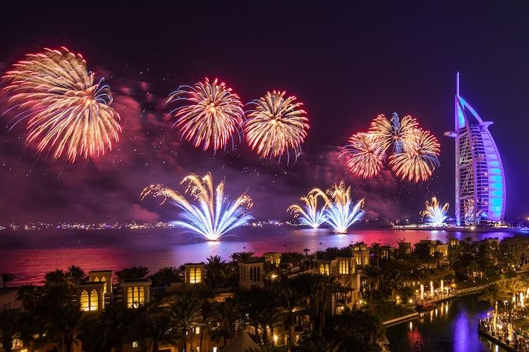feux d'artifice eid dubai