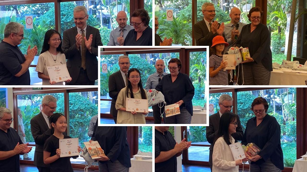 grande dictée des petits au Vietnam en 2023