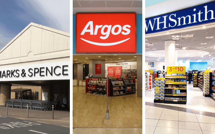 marks Spencer whsmith argos n'auraient pas payé le salaire minimum