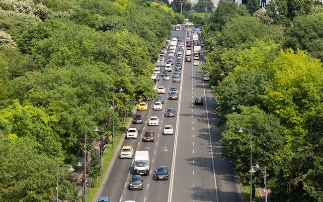 trafic embouteillage à Copenhague