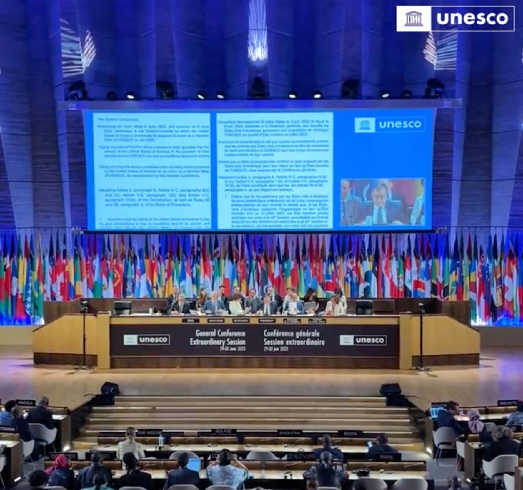 Etats-Unis réintègrent UNESCO