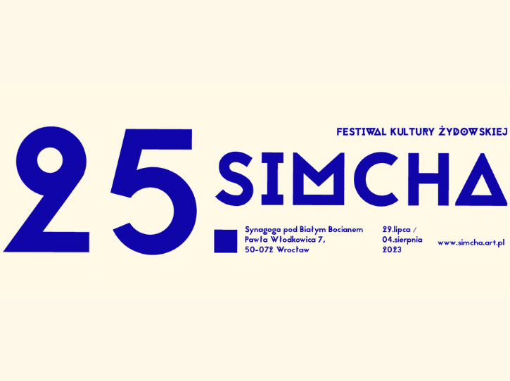 Affiche du 25è festival de la culture juive (Cracovie)