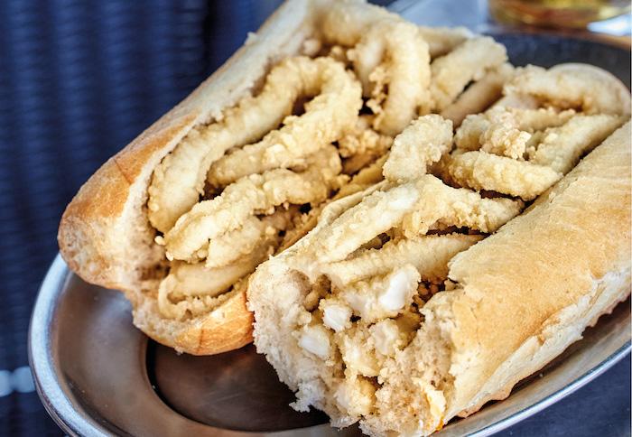 El Brillante sandwich calmar