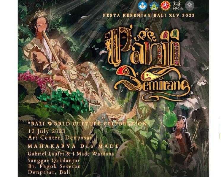 Panji Semirang spectacle bali