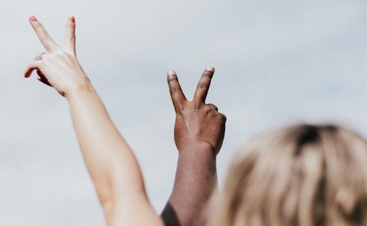 Signe de la paix au Danemark