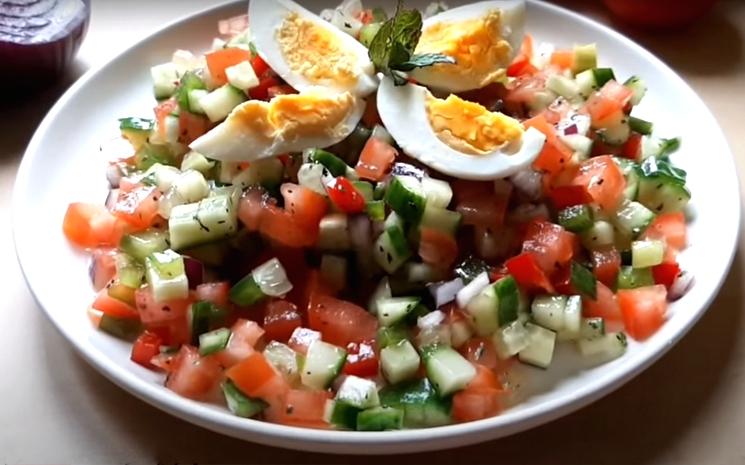 Slata jida gastronomie salade tunisienne