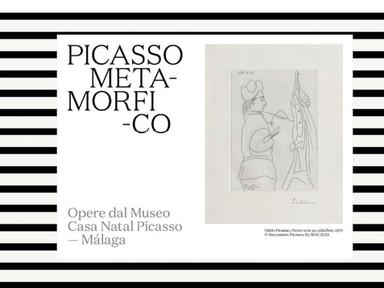 affiche expo Piasso Metaforico