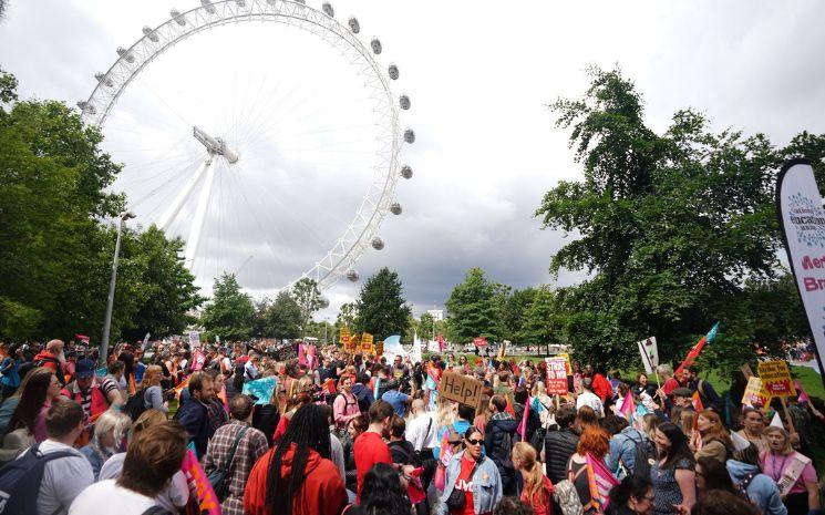 grèves éducation londres-