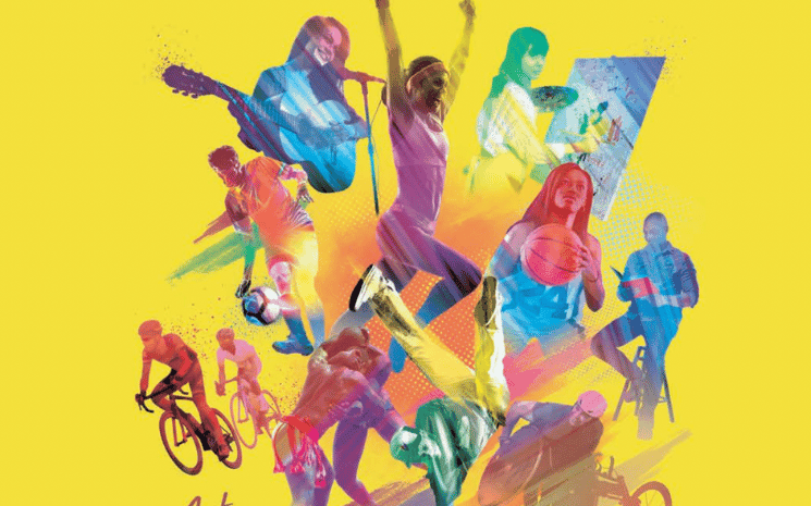 L'affiche des Jeux de la Francophonie 2023 à Kinshasa