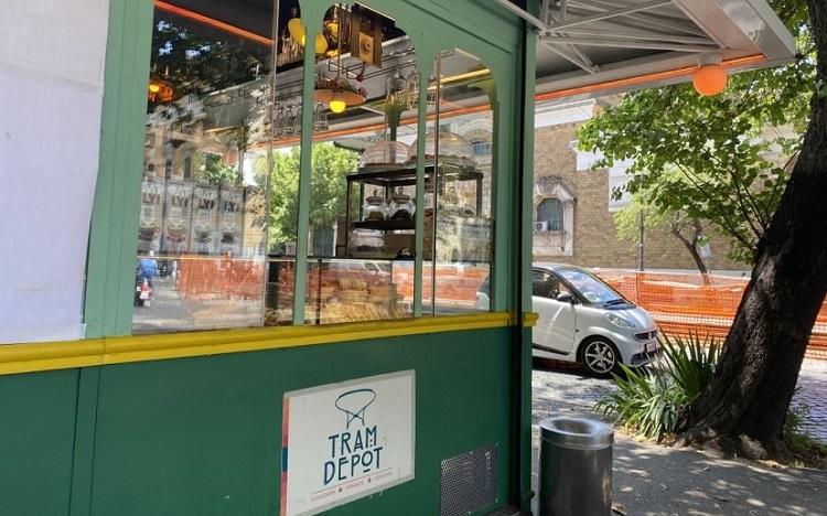 kiosque Tram Depot à Rome