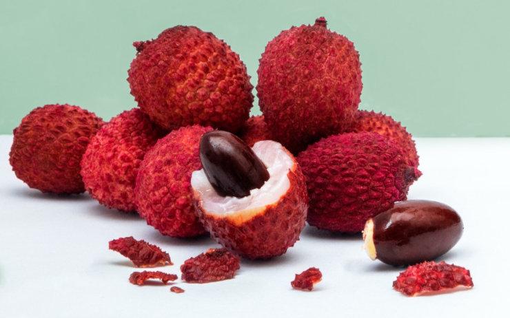 Litchis frais vietnamiens dans les supermarchés américains