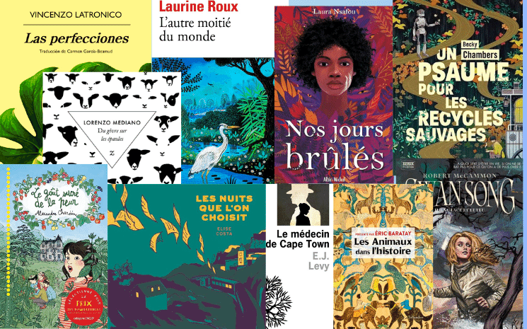 couvertures des livres été 2023