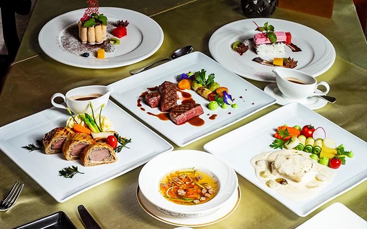 Plats du menu spécial Saison des Moussons du restaurant Le Crystal Chiang Mai