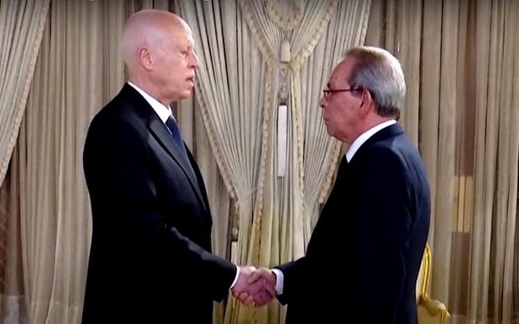 ahmed hachani premier ministre et kais saied president Tunisie remaniement ministériel_0