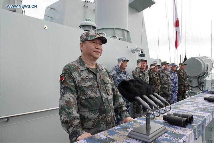 xi jinping et la marine chinoise