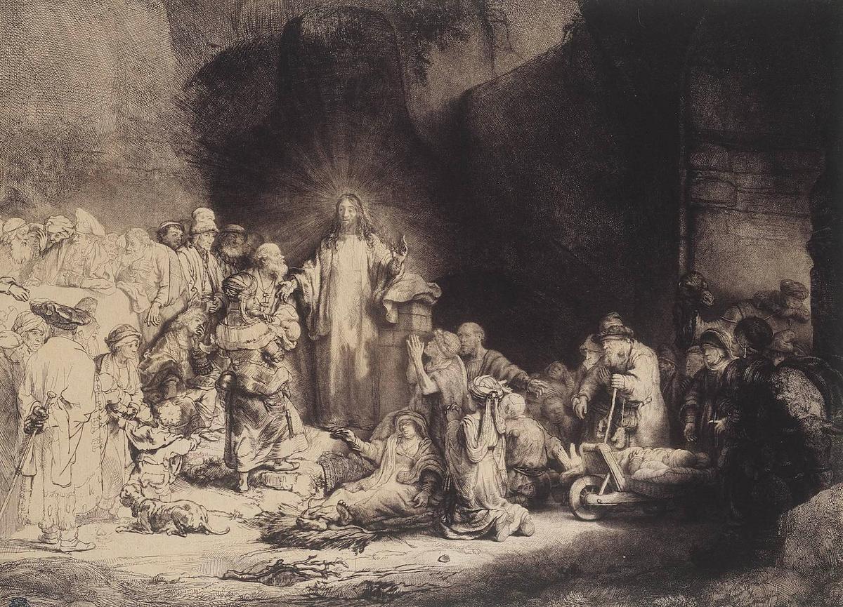 Pièce cents florins Rembrandt