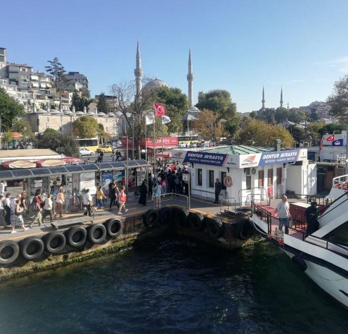 Arrivée du ferry à Üsküdar