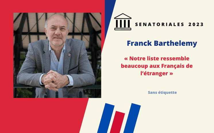 Franck Barthelemy candidat aux senatoriales