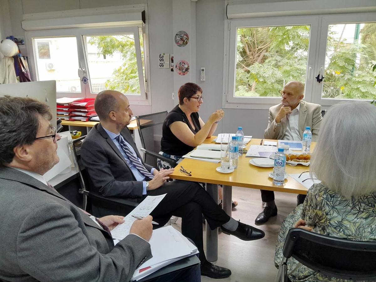 Frederic Petit en visite en Algérie