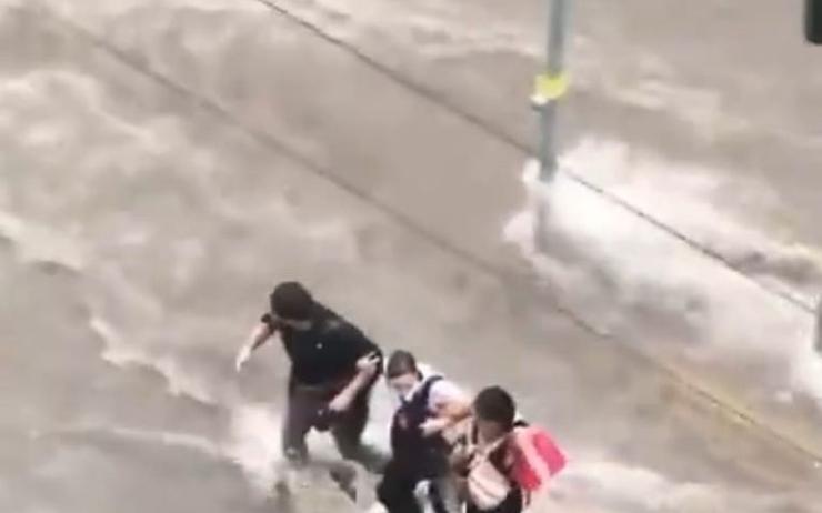 Inondations Grèce Tempetes