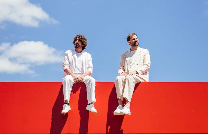 Les deux comiques Eric et Quentin