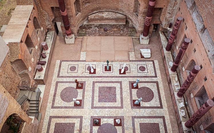 sculptures vues du ciel