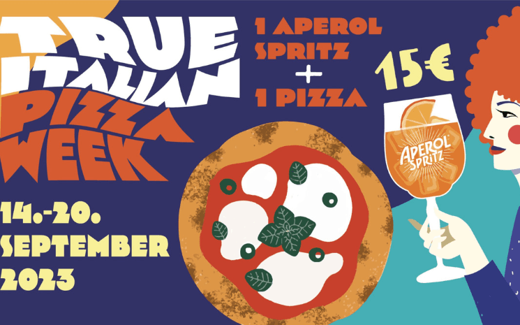 affiche true italian pizza week 2023 berlin