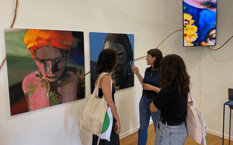 discussion artiste berlin art week