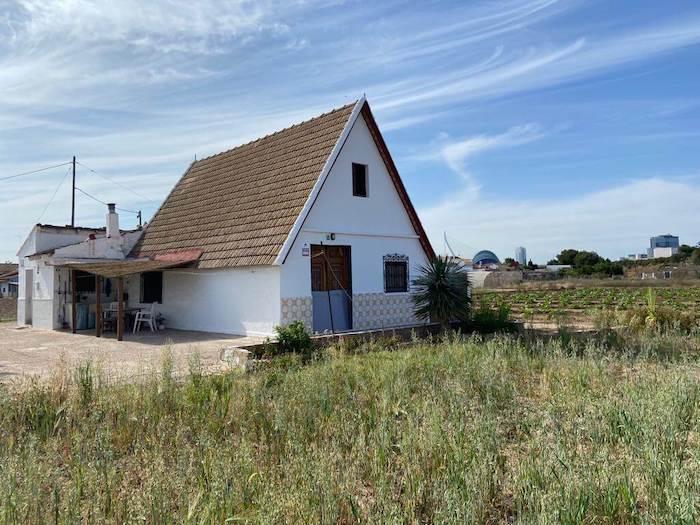 La barraca de la Fifla dans la punta à Valencia