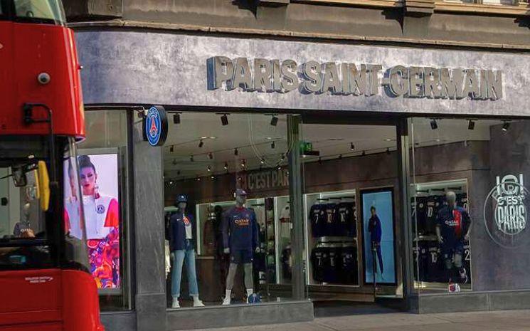 londres paris saint germain boutique