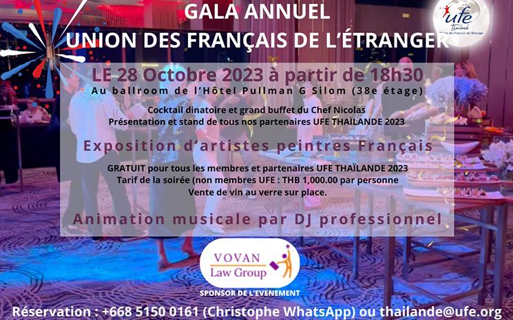 affiche gala UFE Thailande