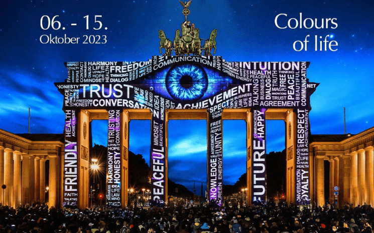 Festival des Lumières Berlin 2023 monument idée sortie