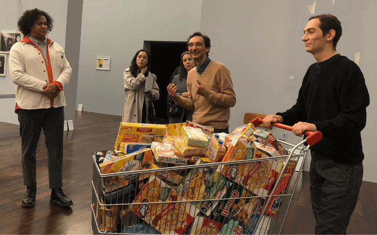 Matthieu Laurette au MAC VAL