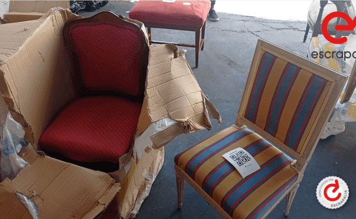 meubles aux enchères de l'hotel ritz madrid