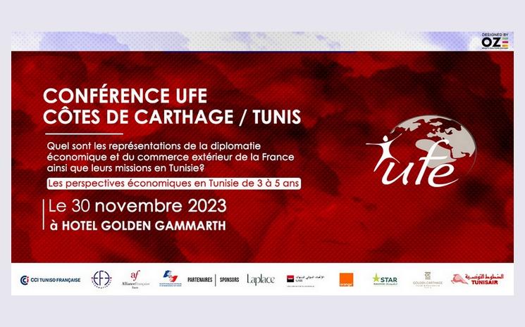 représentations diplomatie économique et commerce extérieur France UFE Côtes de Carthage Tunisie