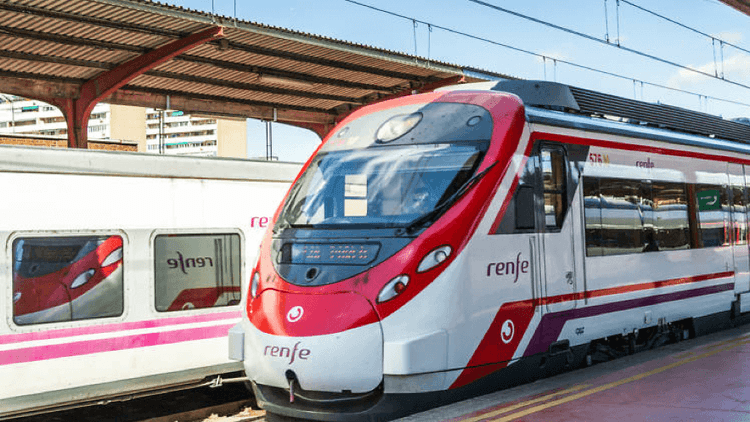 train Renfe en Espagne