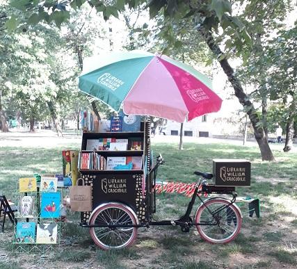 vélo librairie william crocodile