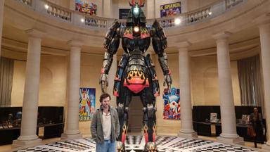 L'exposition sur les jouets robots japonais ouvre ses portes