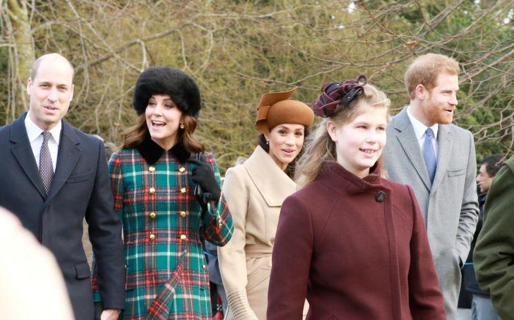 famille royale noel 2017