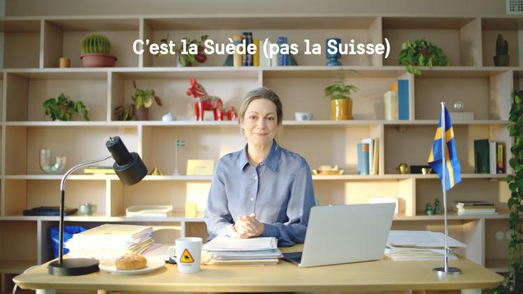 Sweden not Switzerland