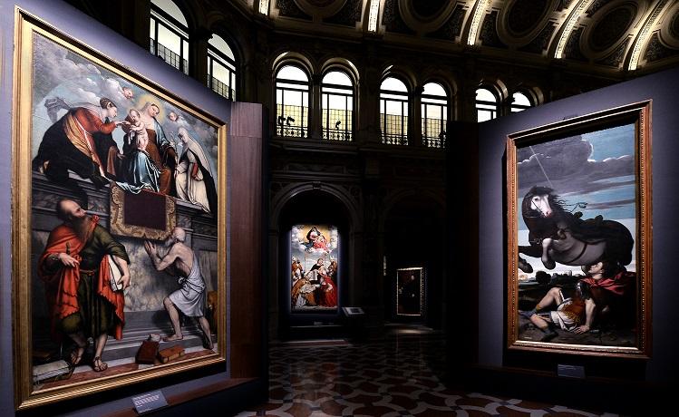 grands tableaux de moroni exposés