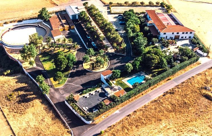 Vue aérienne de La Dehesilla, Madrid