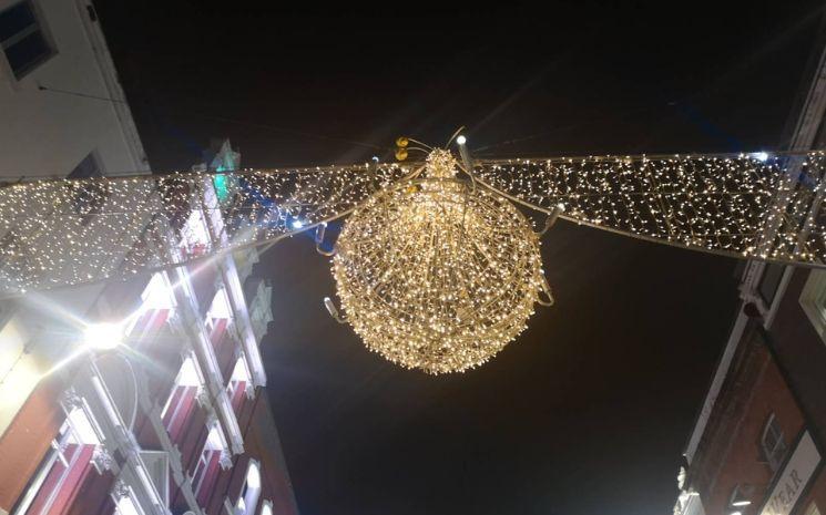 lumière de Noel grafton street