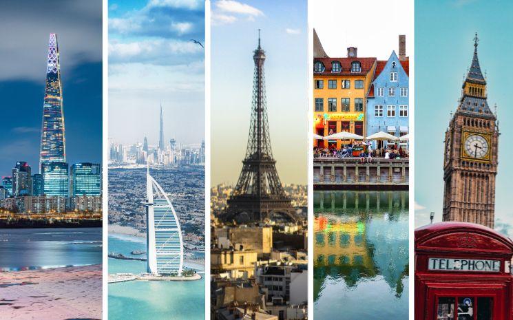 les destinations préférées de la Gen Z