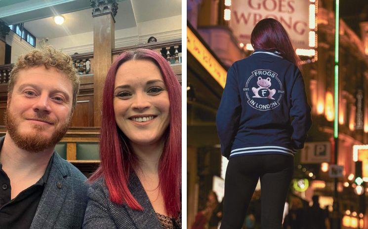 frogs in London fondateurs Tim / cecile