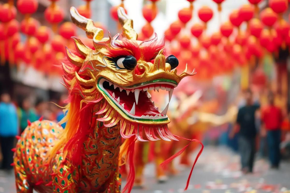 nouvel an chinois 2024 dragon