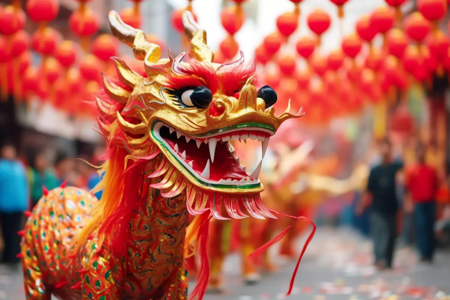 nouvel an chinois 2024 dragon