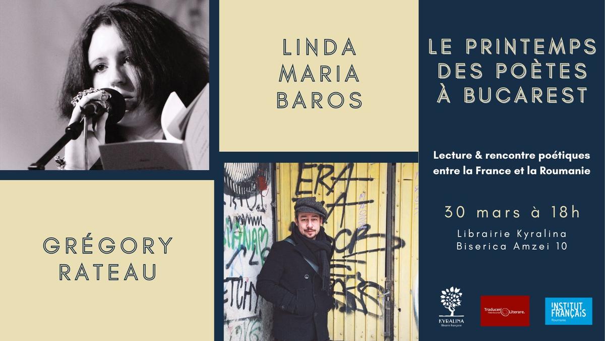 Printemps des poètes à Bucarest Grégory Rateau
