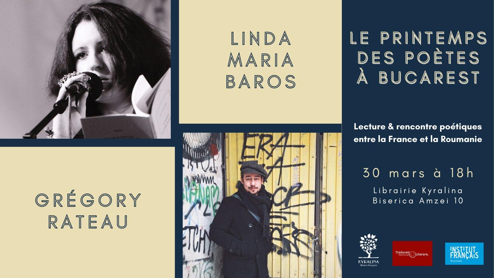 Printemps des poètes à Bucarest Grégory Rateau