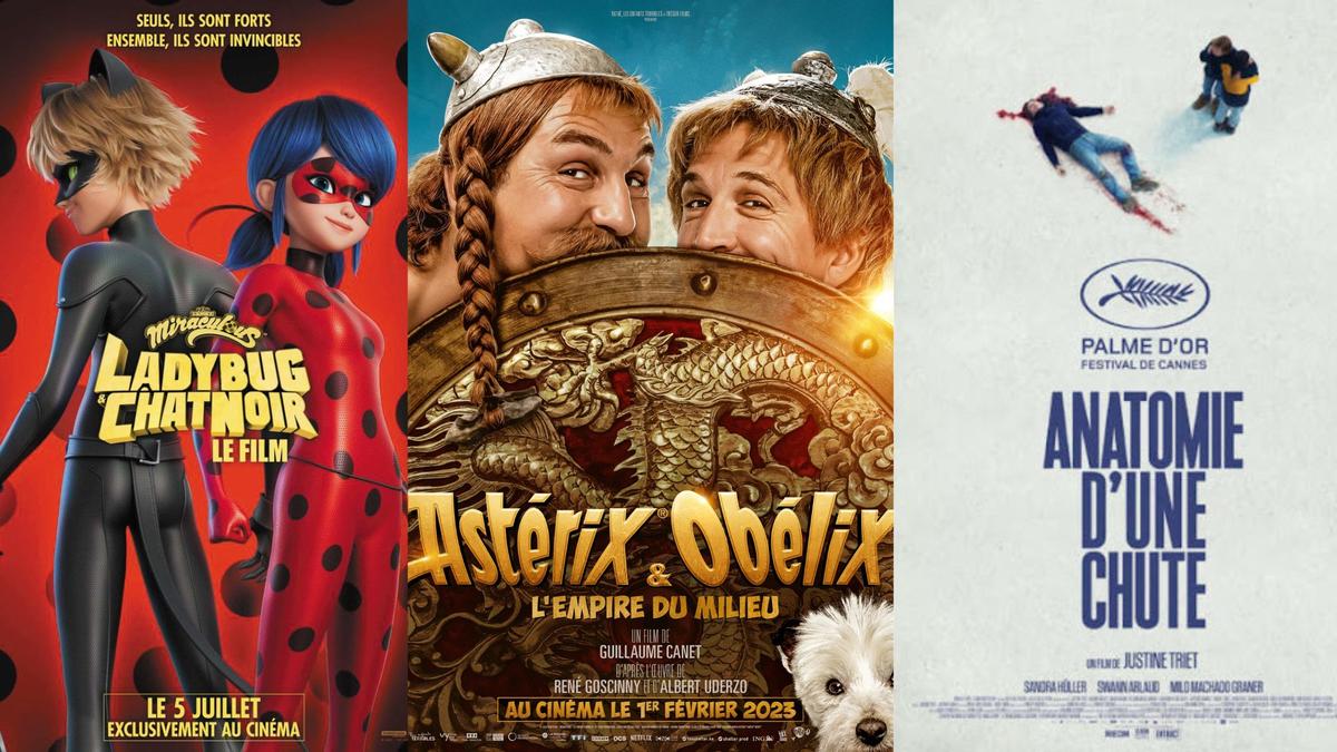 Affiche succès français à l'étranger